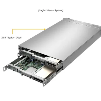 NTS Elite APEX Dual‑Node 2U GPU Acceleration Server