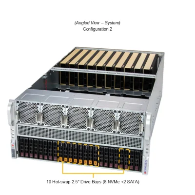 NTS Elite Apex 5U GPU Accelerator Server