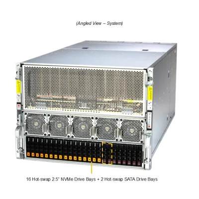 NTS Elite APEX 8U Next-Gen GPU Server Dual AMD EPYC, 8-GPU