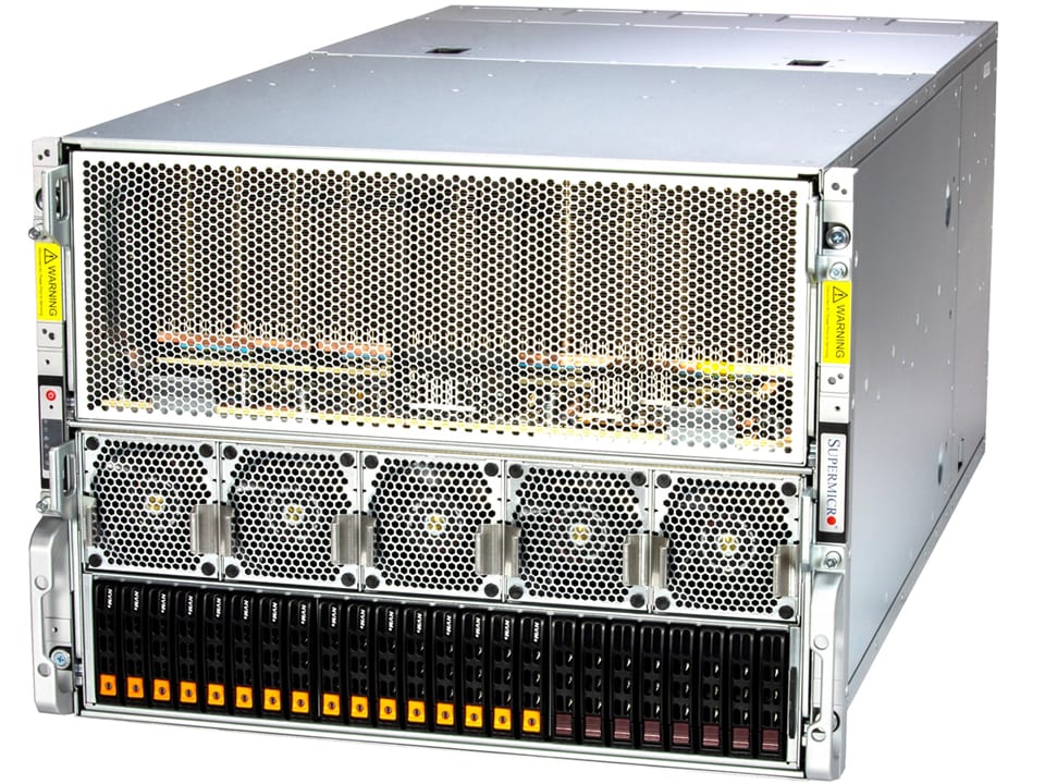 NTS Elite APEX 8U GPU Compute Server AMD MI300X 8‑GPU A...