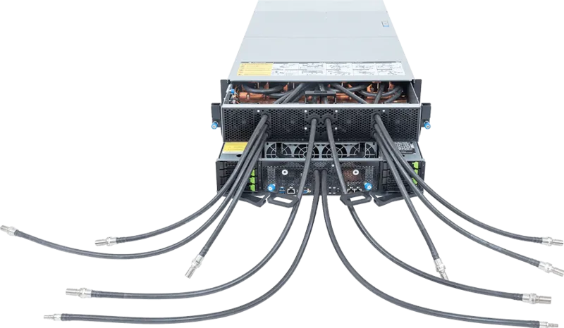 NTS Elite APEX Liquid-Cooled MI355X AI Server