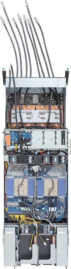 NTS Elite APEX Liquid-Cooled 8-GPU AMD MI300X AI Server