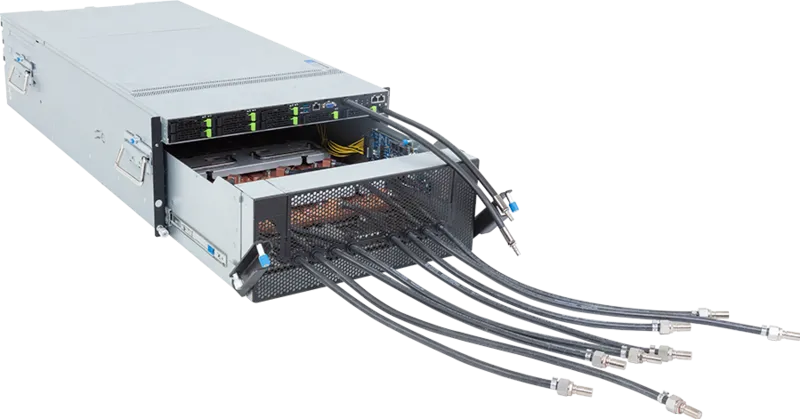 NTS Elite APEX Liquid-Cooled 8-GPU AMD MI300X AI Server