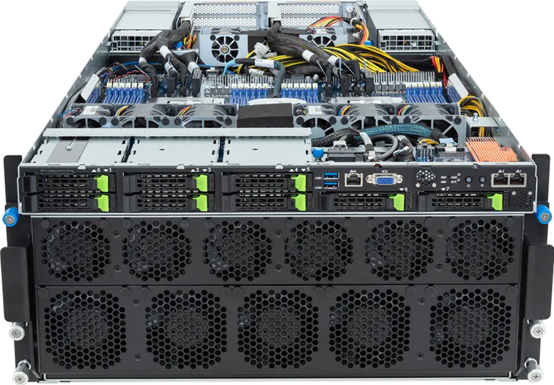 NTS Elite APEX 5U Dual EPYC 8-GPU Server