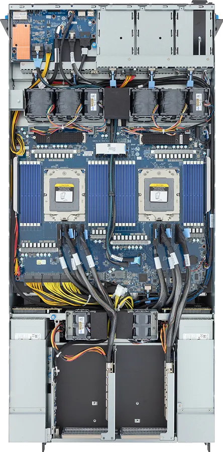 NTS Elite APEX 5U Dual EPYC 8-GPU Server