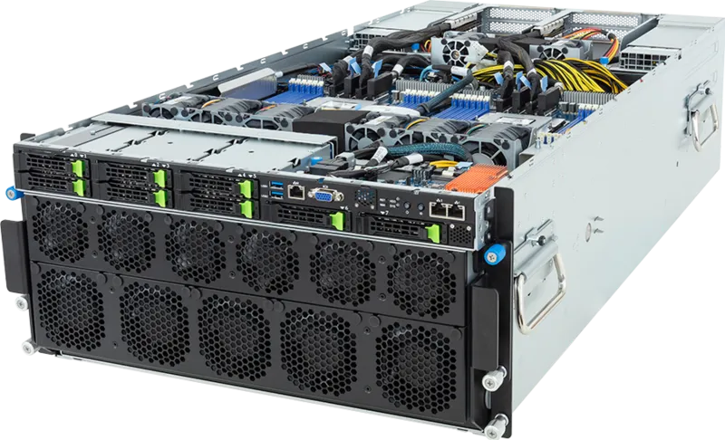 NTS Elite APEX 5U Dual EPYC 8-GPU Server