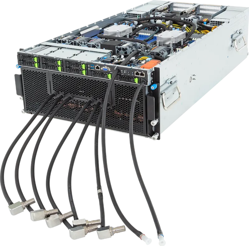 NTS Elite APEX Dual EPYC 8-HGX H100 GPU AI HPC Server