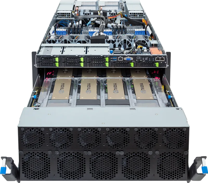 NTS Elite APEX 5U AI Training & Inference Server 8-GPU HG...