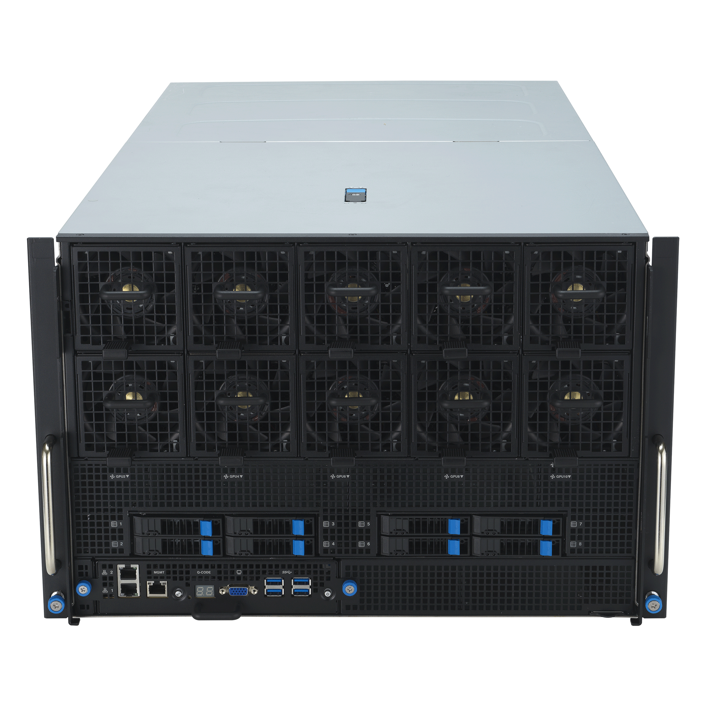 NTS Elite APEX 7U MI325X Eight-GPU AI Performance Server