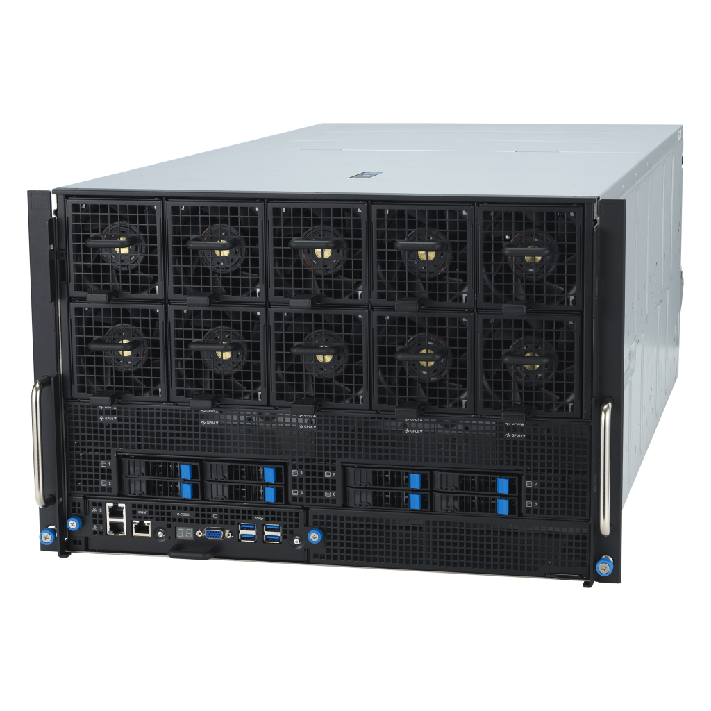NTS Elite APEX 7U MI325X Eight-GPU AI Performance Server