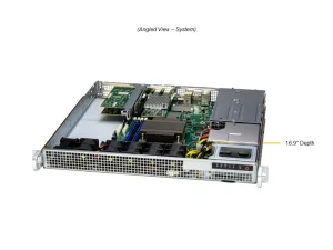 NTS Elite Apex Compact 1U Edge Server for Industrial, Tel...