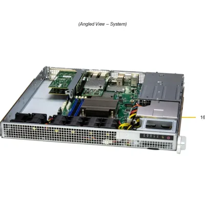 NTS Elite Apex Compact 1U Edge Server for Industrial, Tel...