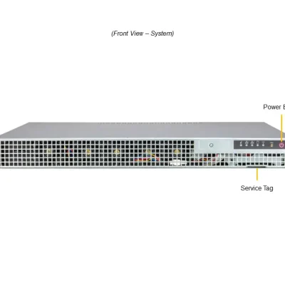 NTS Elite Apex Compact 1U Edge Server for Industrial, Tel...