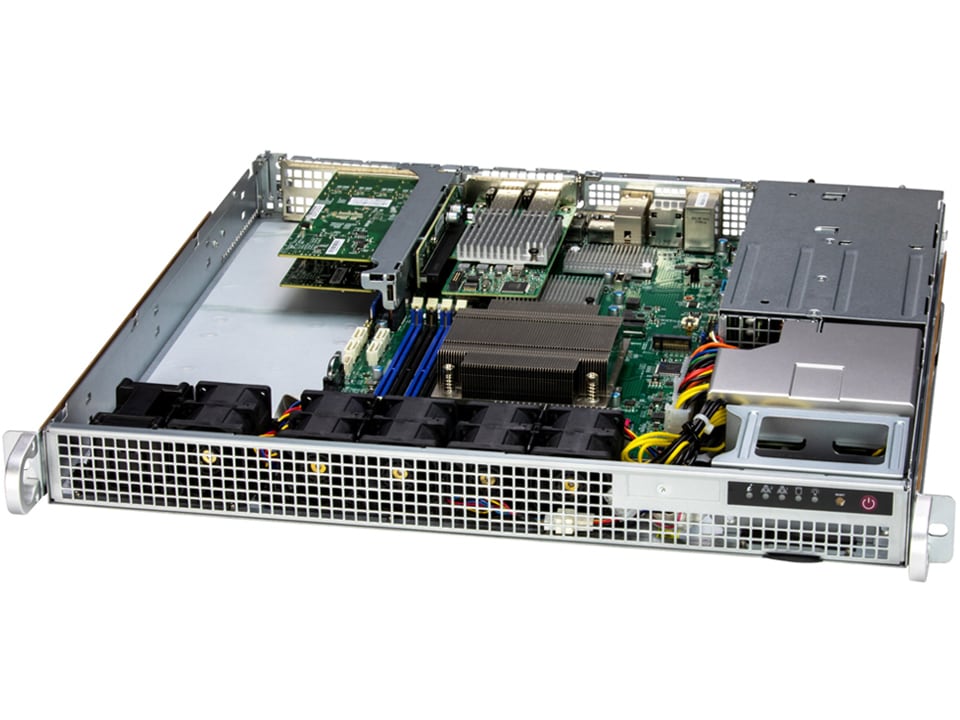 NTS Elite Apex Compact 1U Edge Server for Industrial, Tel...