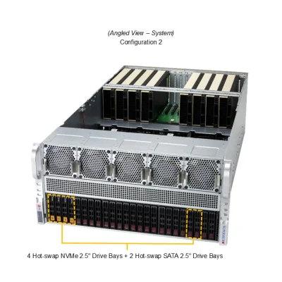 NTS Elite APEX 5U Dual‑Socket AMD EPYC GPU System