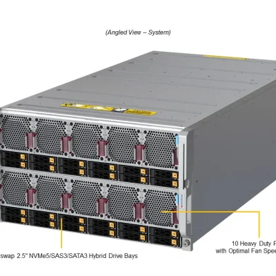 NTS Elite APEX 6U 8-CPU Xeon MP with Multi-GPU AI & HPC E...