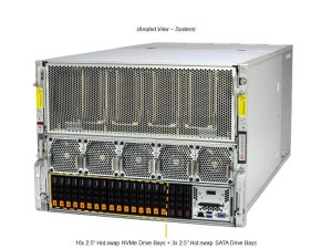 NTS Elite APEX 8U Dual Xeon 8 GPU Server