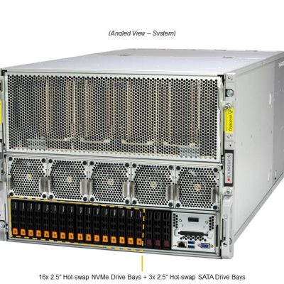 NTS Elite APEX Dual Xeon 8 GPU AI System