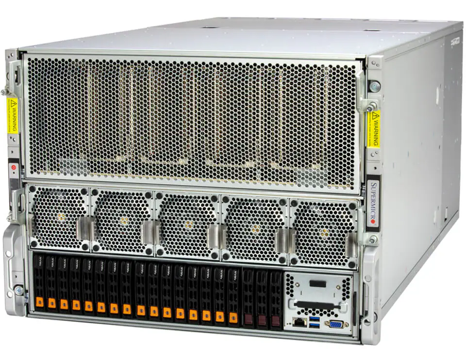 NTS Elite APEX Dual Xeon 8 GPU AI System