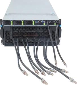 NTS Elite APEX High-Density 8-GPU Liquid-Cooled AI Server