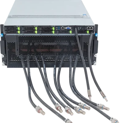 NTS Elite APEX High-Density 8-GPU Liquid-Cooled AI Server