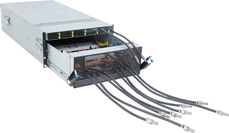 NTS Elite APEX High-Density 8-GPU Liquid-Cooled AI Server