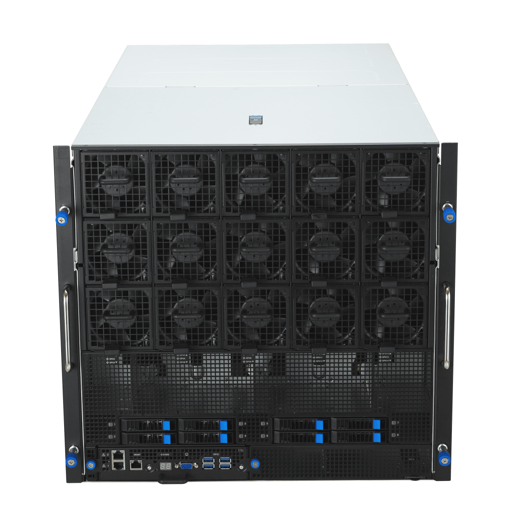 NTS Elite APEX Ultimate 8-GPU Server for AI, Deep Learnin...