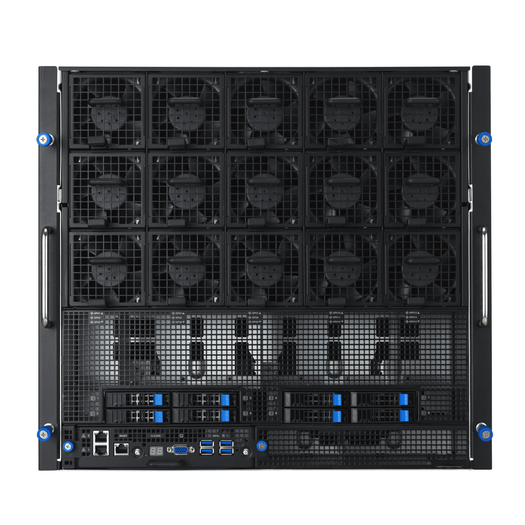 NTS Elite APEX Ultimate 8-GPU Server for AI, Deep Learnin...