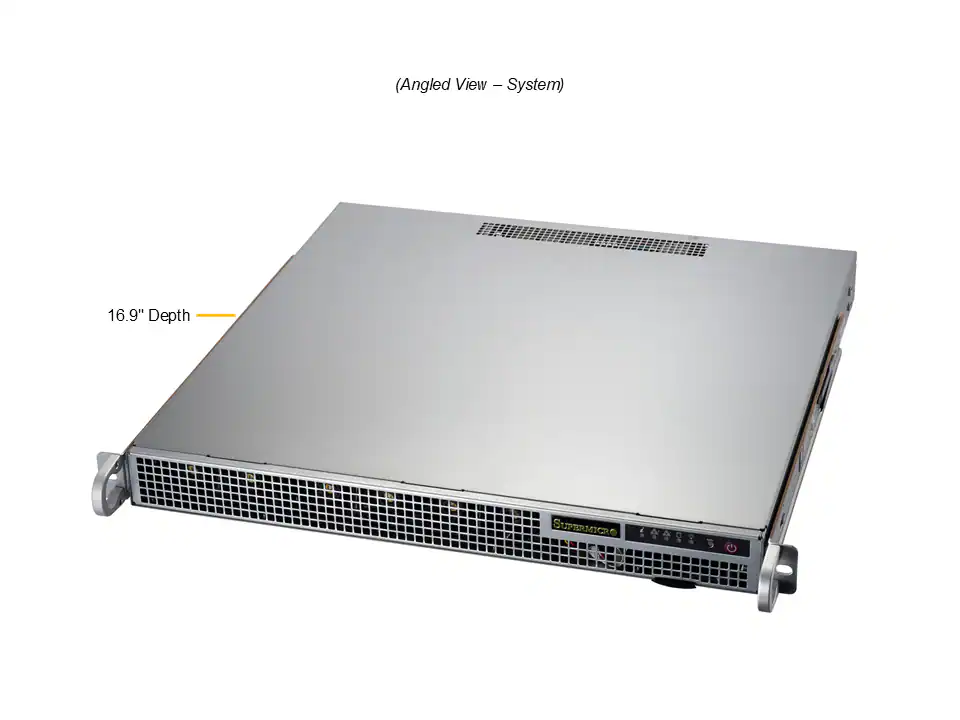NTS Elite Command 1U Rack Server with 4 Drives Virtualiza...