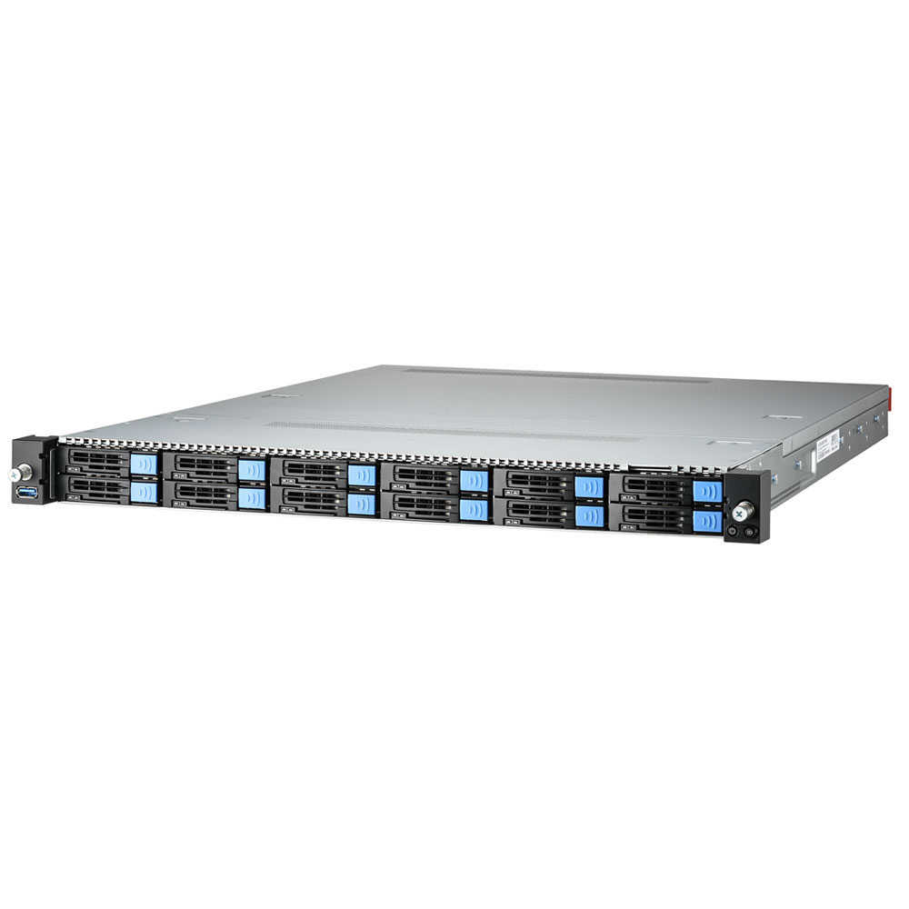 NTS Elite Command 1U Cloud Storage Server 16 Total Hot-Sw...