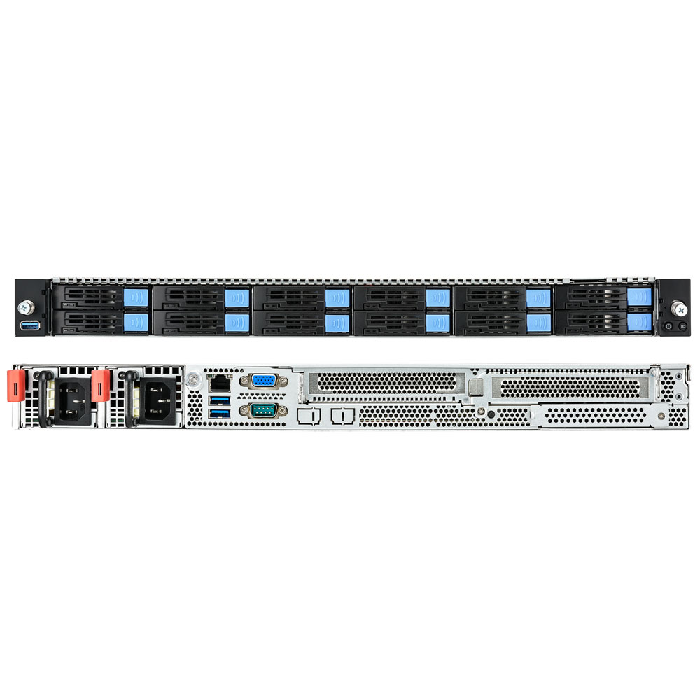 NTS Elite Command 1U Cloud Storage Server 16 Total Hot-Sw...