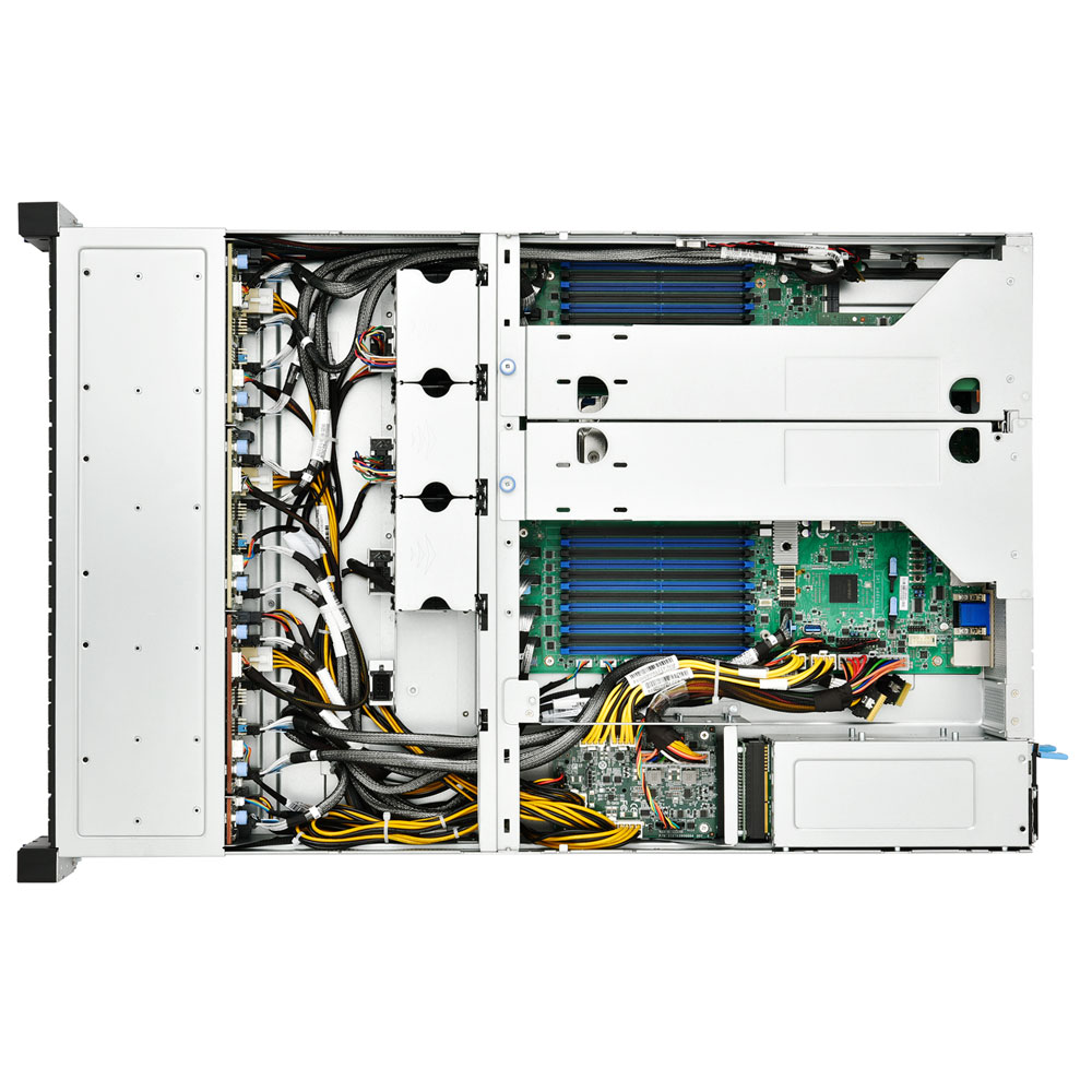 NTS Elite Command 2U High-IOPS Storage Server with 26 NVM...