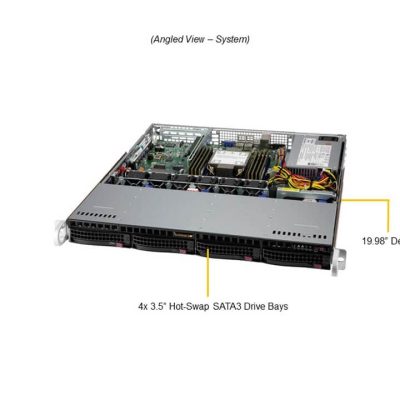 NTS Elite Command 1U High-Performance Server with Single ...