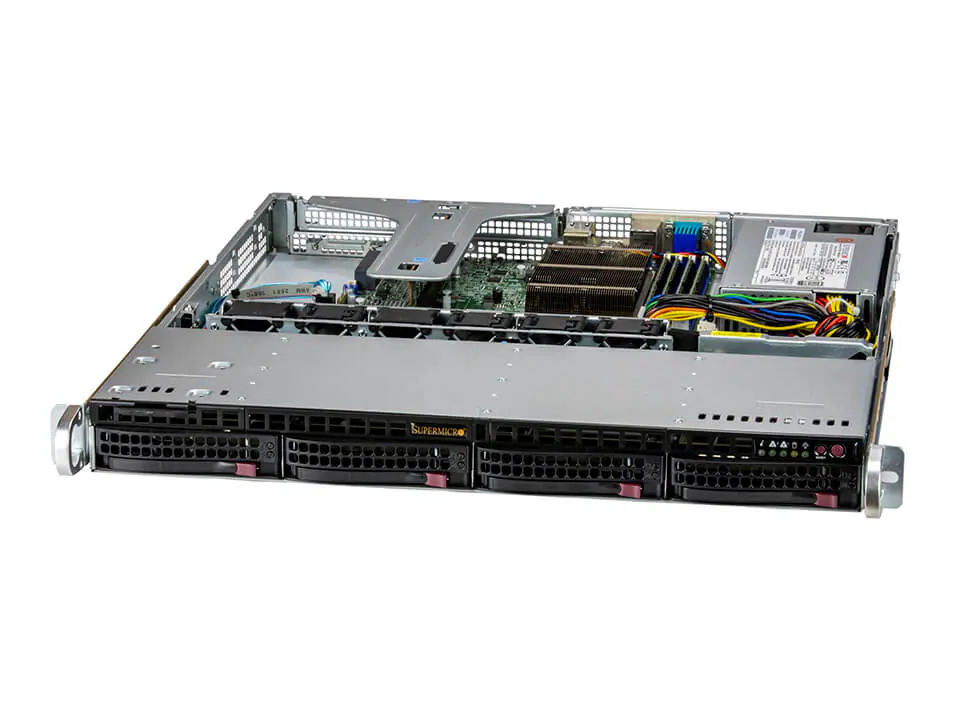 NTS Elite Command 1U Storage-Optimized Server with Single...