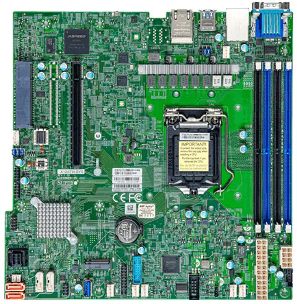 NTS Elite Command 1U Storage-Optimized Server with Single...