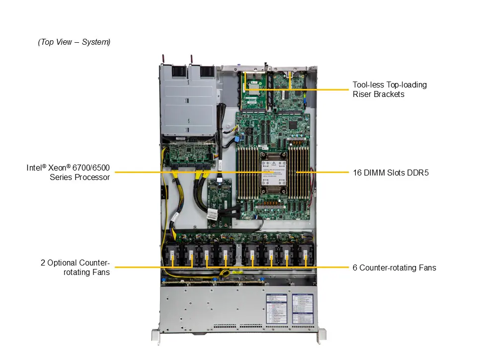 NTS Elite Command High‑Performance 1U 8 Drive Bays