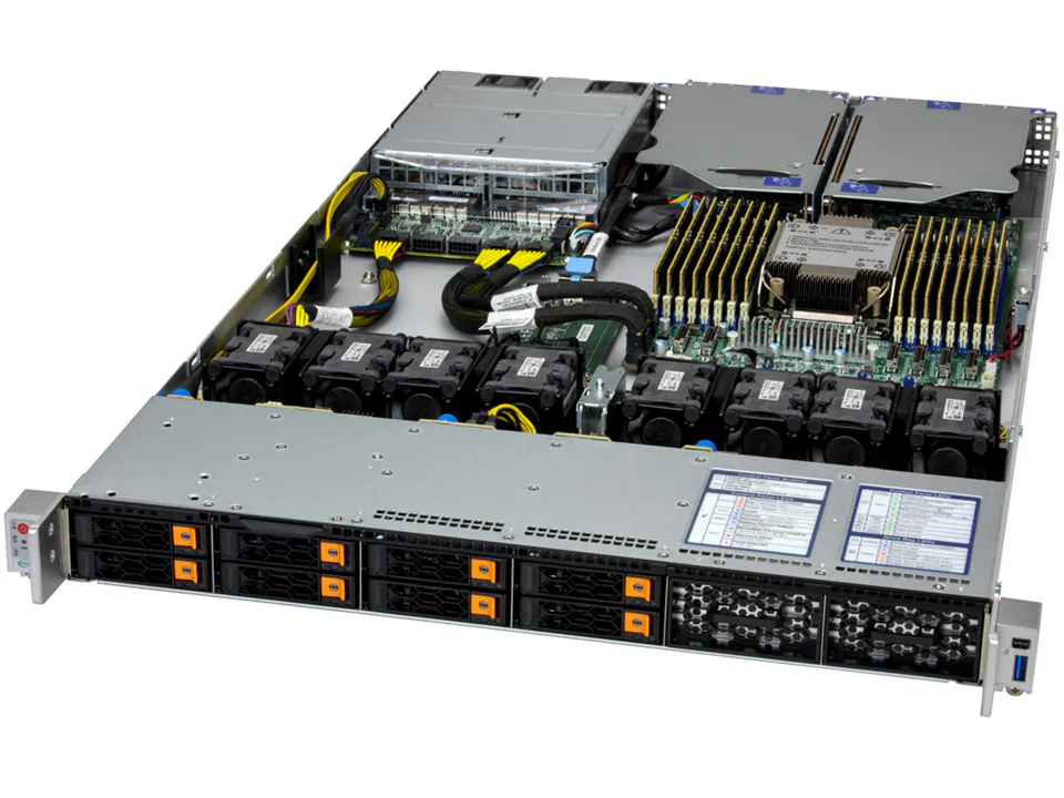 NTS Elite Command High‑Performance 1U 8 Drive Bays