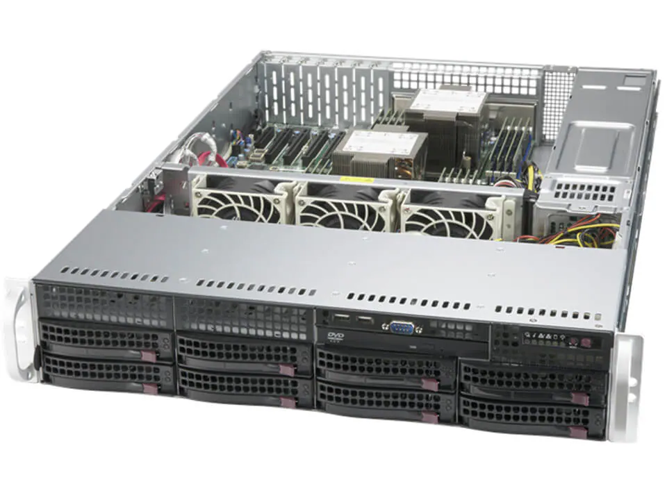 NTS Elite Command 2U Mainstream Dual‑Processor Server w...