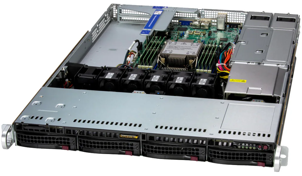 NTS Elite Command Enterprise 1U Single-CPU Workload Server