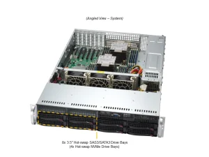 NTS Elite Command 2U Enterprise Server with Dual CPUs and...