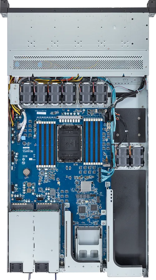NTS Elite Command 1U GPU Rack Server Intel Xeon, Gen5 Sin...