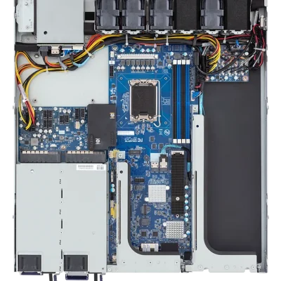 NTS Elite Command 1U Rack Server with 3‑Drive Support