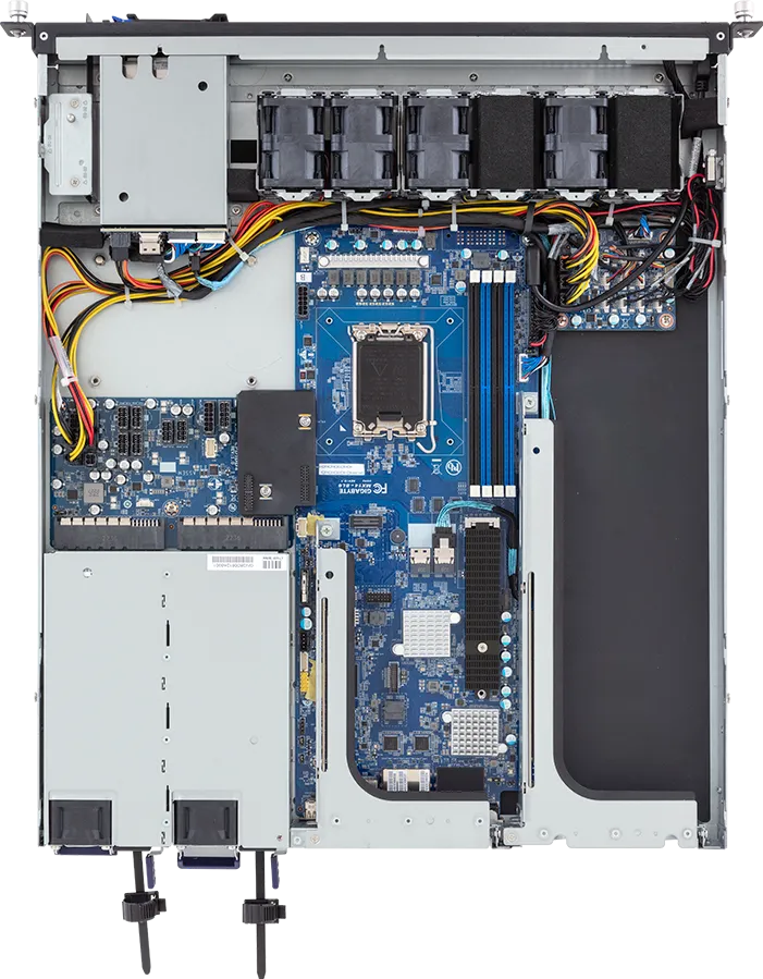 NTS Elite Command 1U Rack Server with 3‑Drive Support