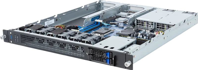 NTS Elite Command 1U Rack Server with 3‑Drive Support