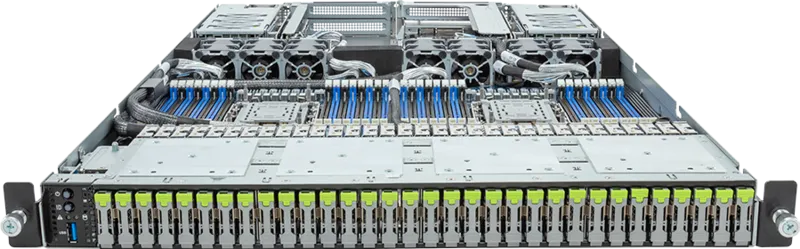 NTS Elite Command 1U High‑Performance NVMe Storage Serv...