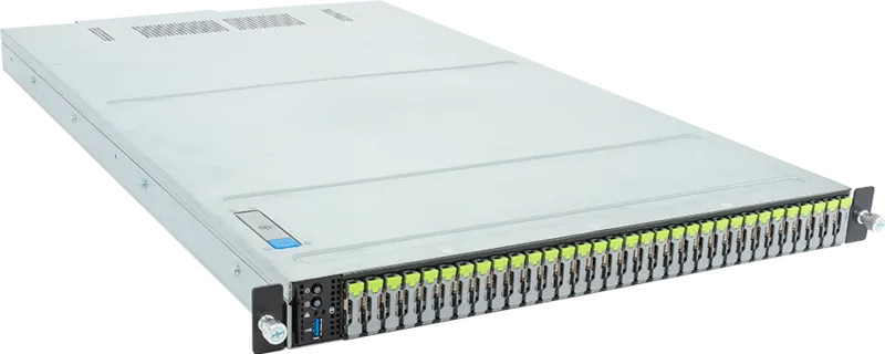 NTS Elite Command 1U High‑Performance NVMe Storage Serv...