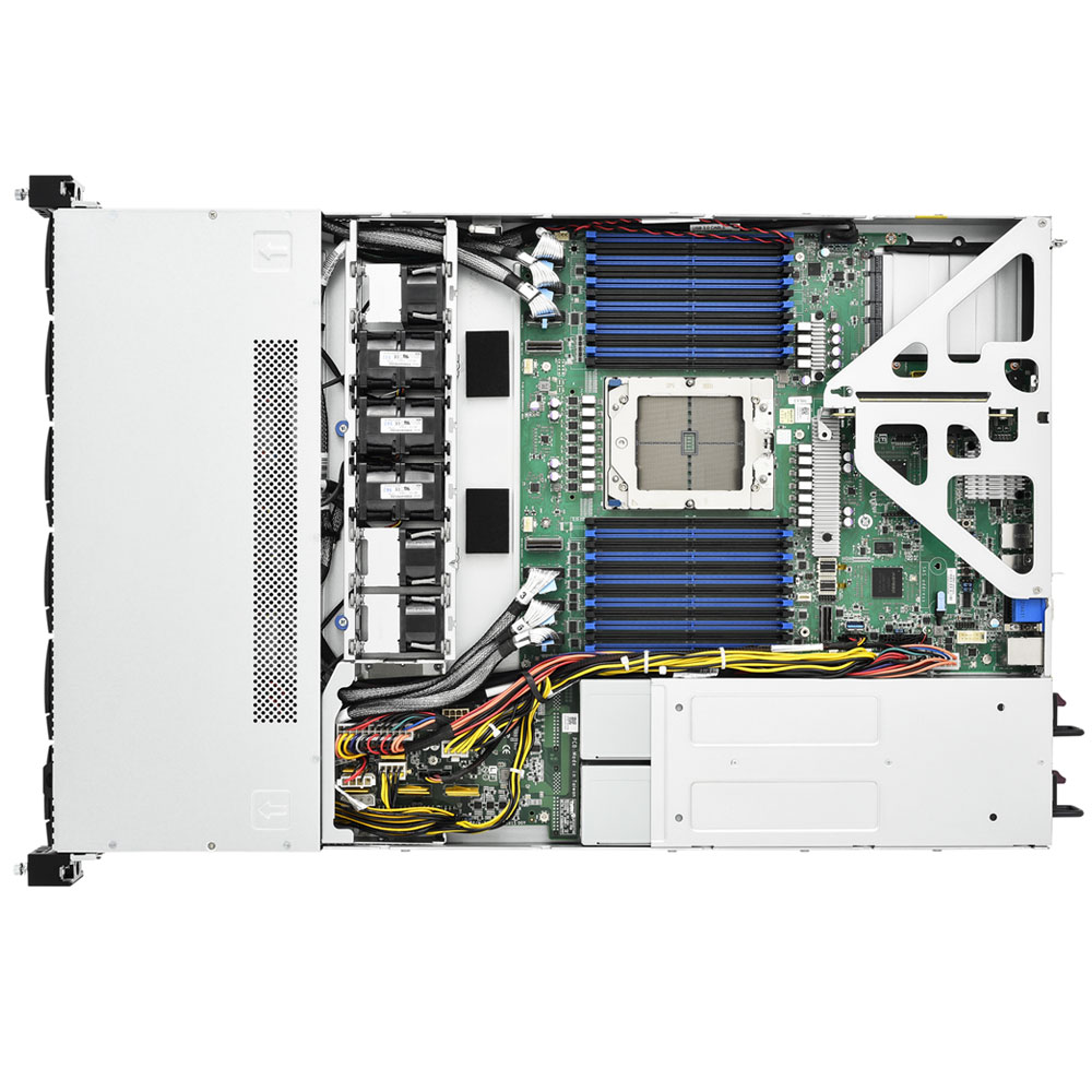 NTS Elite Command 1U Server System 12 NVMe Drive Bays