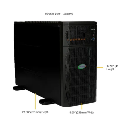 NTS Elite Studio 5U Liquid-Cooled GPU Workstation