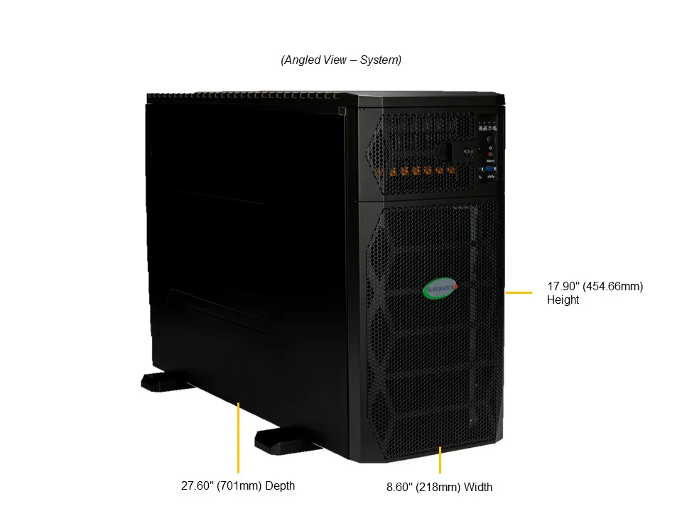 NTS Elite Studio 5U Liquid-Cooled GPU Workstation