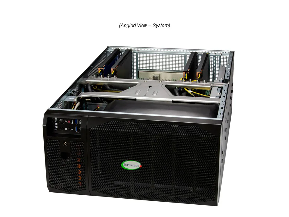 NTS Elite Studio 5U Liquid-Cooled GPU Workstation